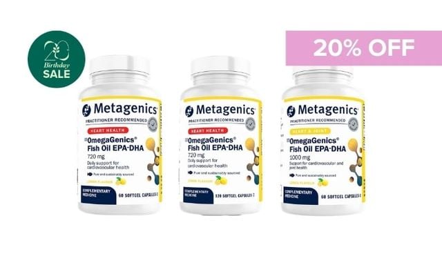 20% Off Metagenics OmegaGenics EPA DHA 1000mg & 720mg Cover Image